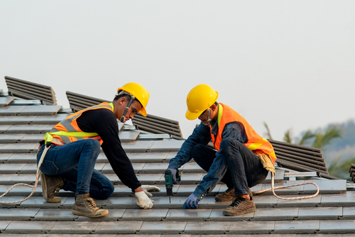 Tile roof repair in Claremont
